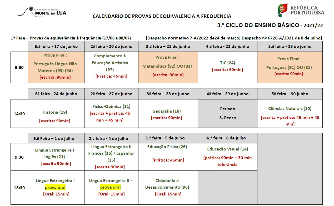calendario pef 3 ciclo 1 2 fase