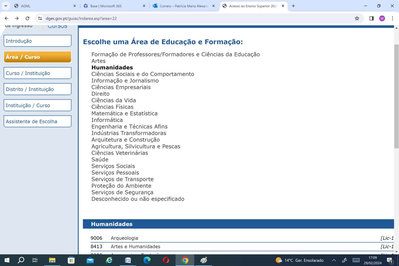 Provas de ingresso ensino superior 2025 2