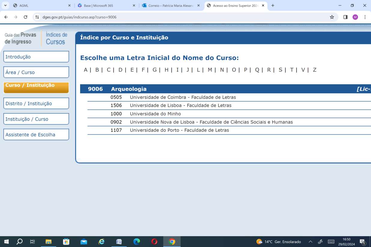 Provas de ingresso ensino superior 2025 3