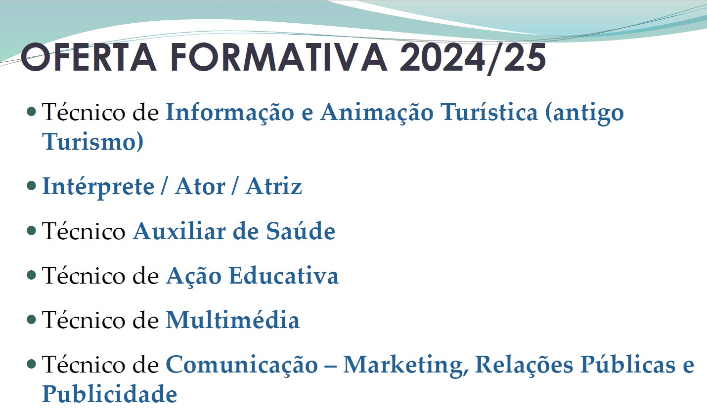 OFERTA FORMATIVA 2023 24 Divulgação Página 02
